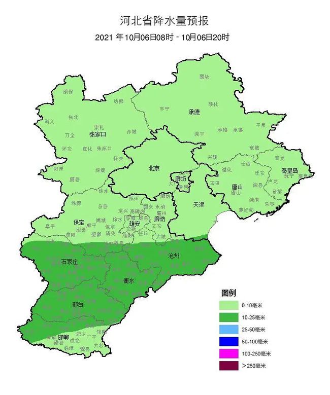 香河最新天气概况