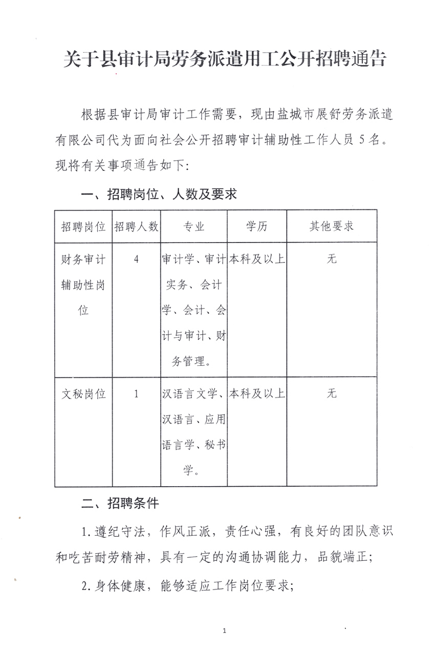 安丘市审计局最新招聘公告详解