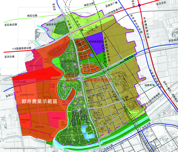 津南国家农业园区虚拟街发展规划概览